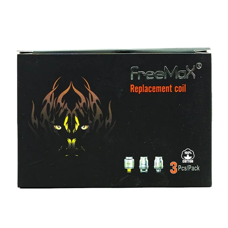 FreeMax Pro SS316L Single Mesh Replacement Coils - 0.12 Ohm - 3 Pack